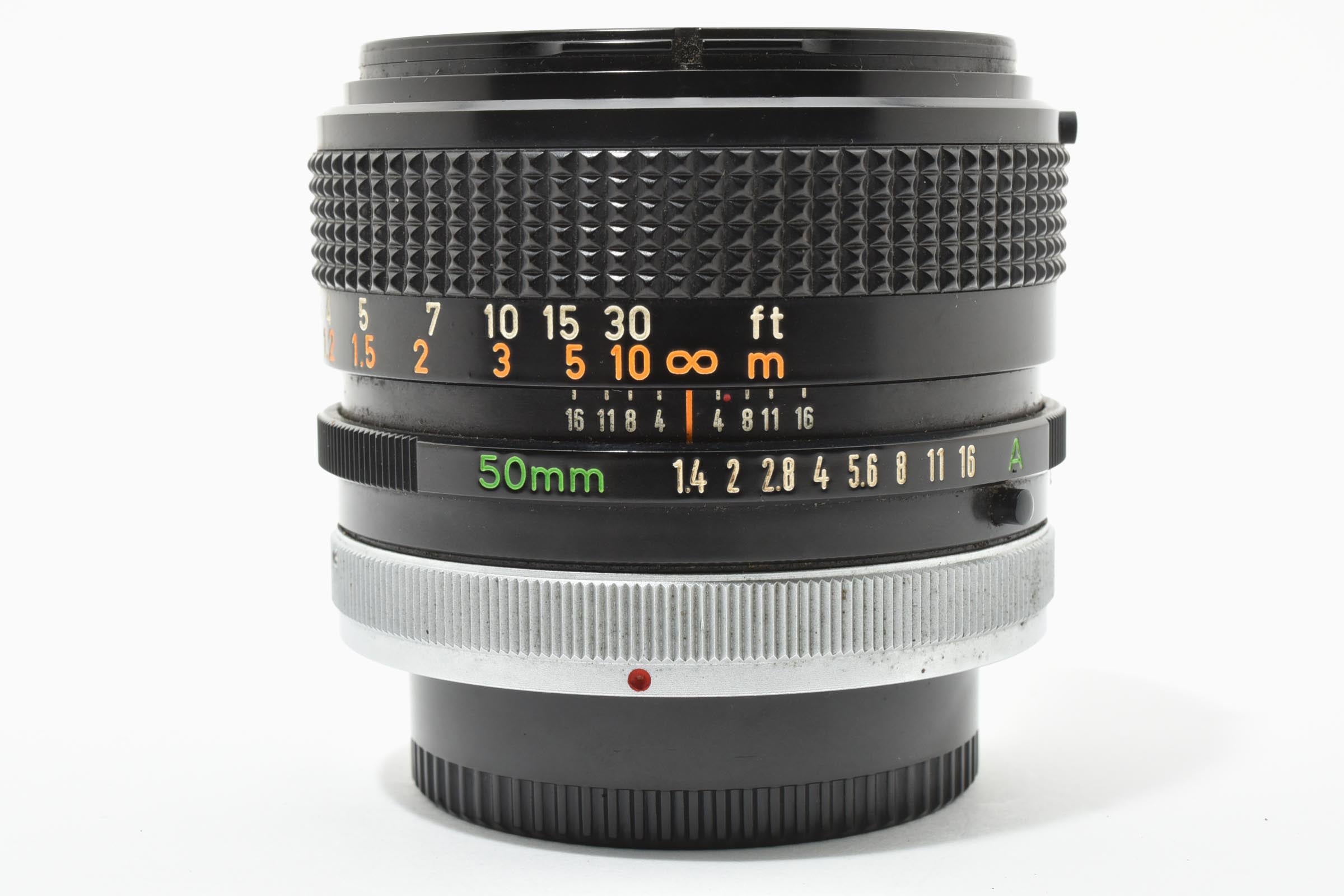 ★良品★ キヤノン Canon FD 50mm F1.4 S.S.C. 単焦点レンズ ブラック ★ L20#8006