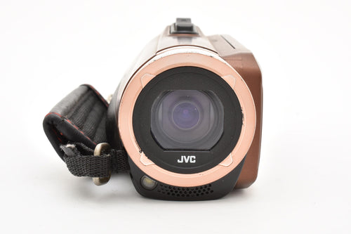 ★検品要★  JVC GZ-F100-T (ブラウン) デジタルビデオカメラ ★ #8556