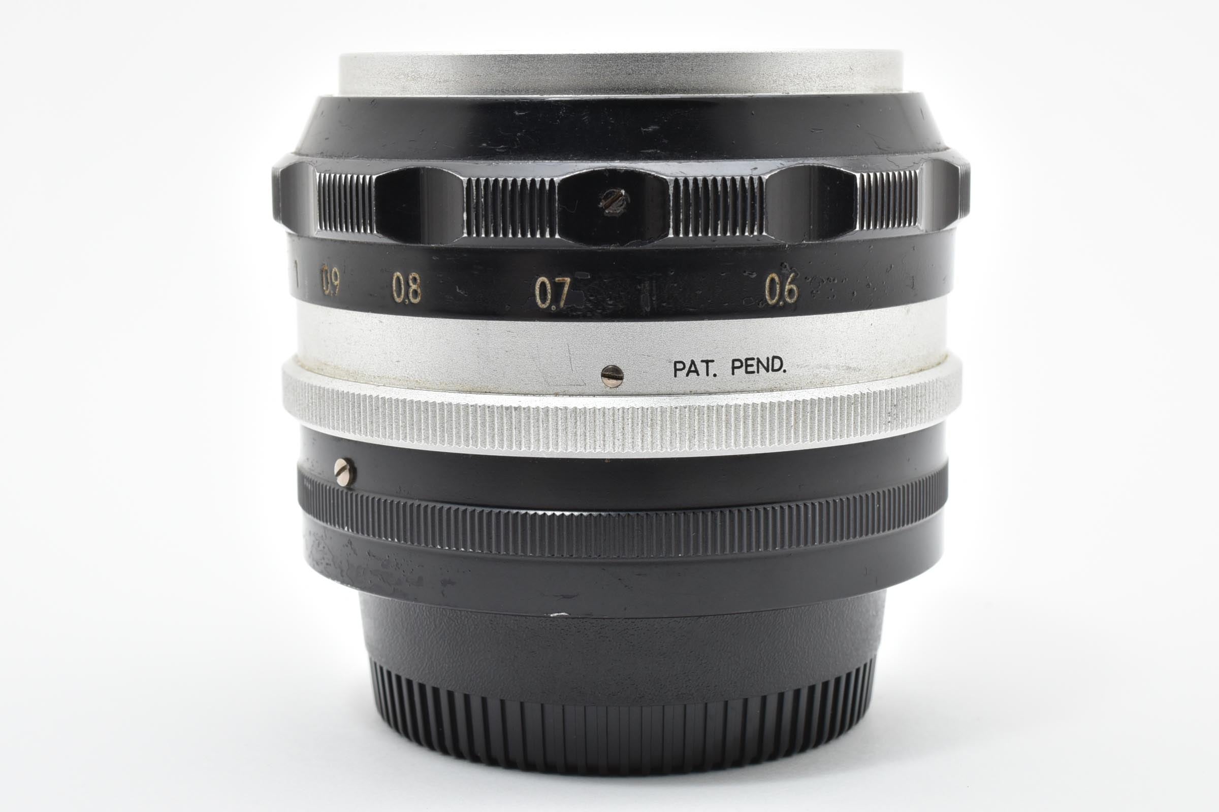 ★美品★ ニコン Nikon AUTO NIKKOR 5.8CM F1.4 PAT.PEND 非AI レンズ ★ L12#8212