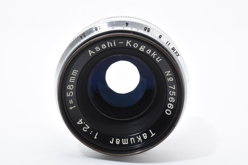 ★良品★ ペンタックス PENTAX ASAHI-KOGAKU TAKUMAR 58MM F2.4 単焦点レンズ ★ L88#8225