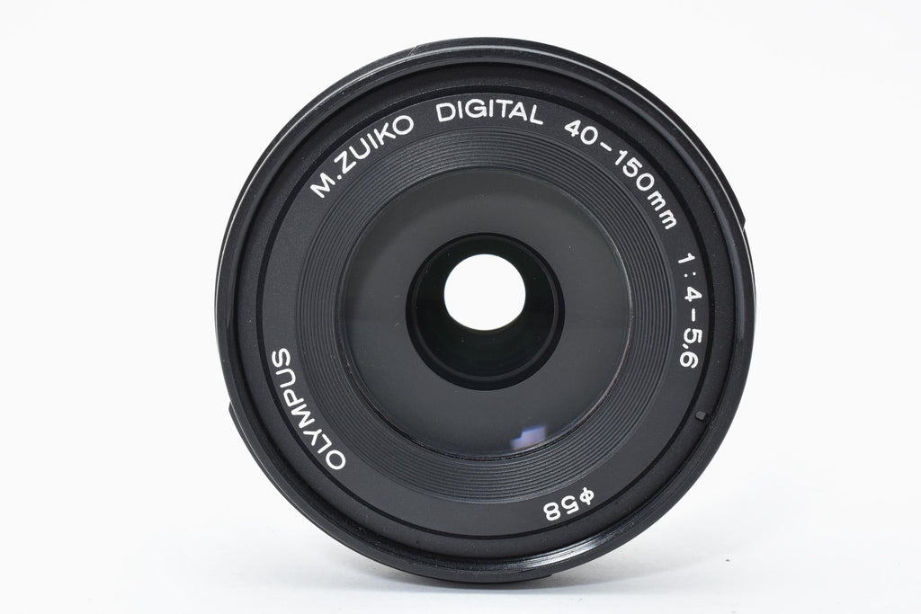 ★美品★ オリンパス OLYMPUS M.ZUIKO DIGITAL 40-150MM F4-5.6 ED MSC シルバー 望遠ズームレンズ ★ L27#7764