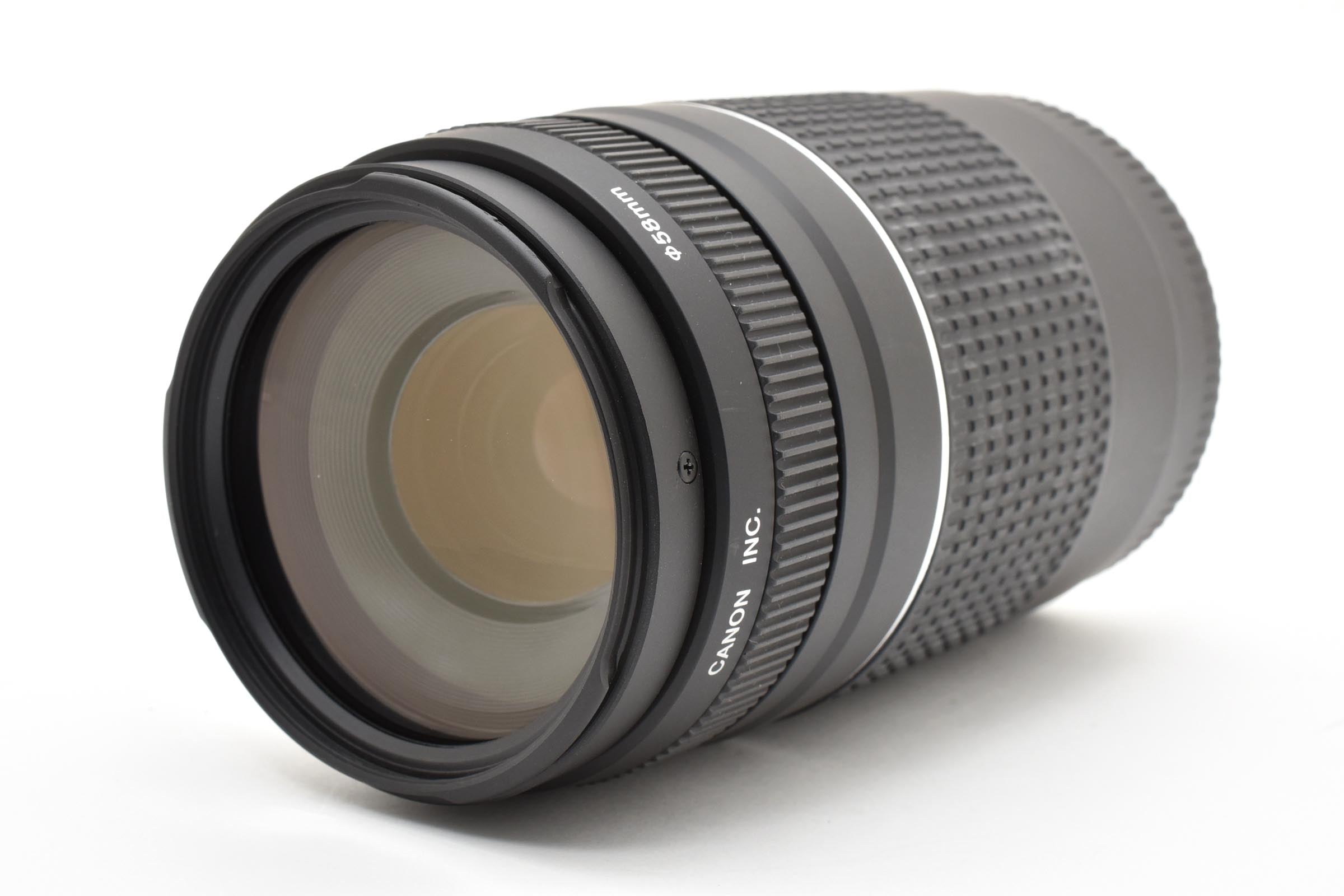 ★美品★CANON キヤノン EF 75-300mm F4-5.6 Ⅲ型 ☆美品☆ キヤノン CANON EF 75-300MM F4-5.6 III 望遠ズームレンズ