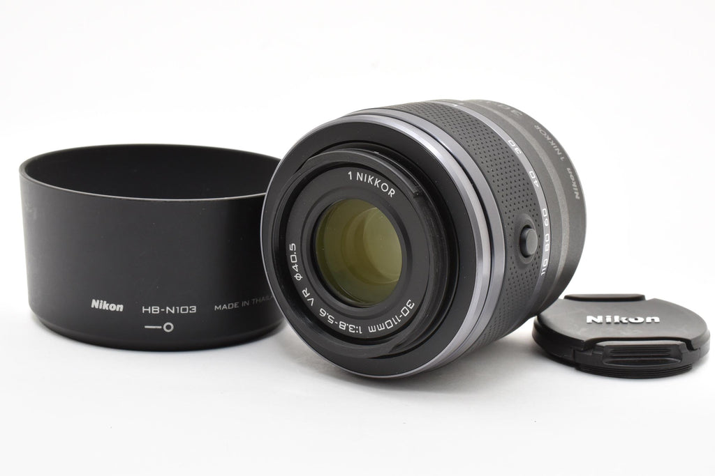 ★良品★ ニコン Nikon 1 NIKKOR VR 30-110MM F3.8-5.6 ブラック 交換レンズ ★ #8573