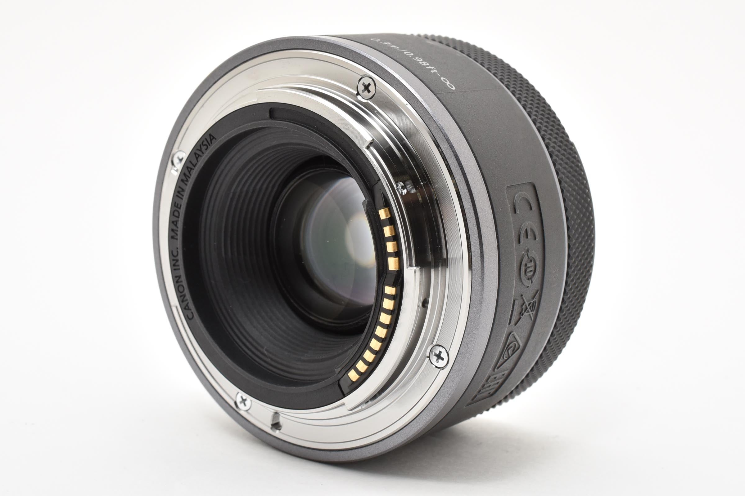 ★美品★ キヤノン CANON RF50mm F1.8 STM 単焦点レンズ 動作確認済 小スレ有 ★ #8612