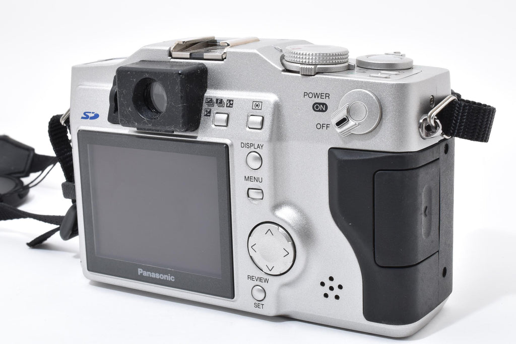 ★美品★ パナソニック Panasonic DMC-LC5 シルバー デジタルカメラ 希少動作品 ★ #8335