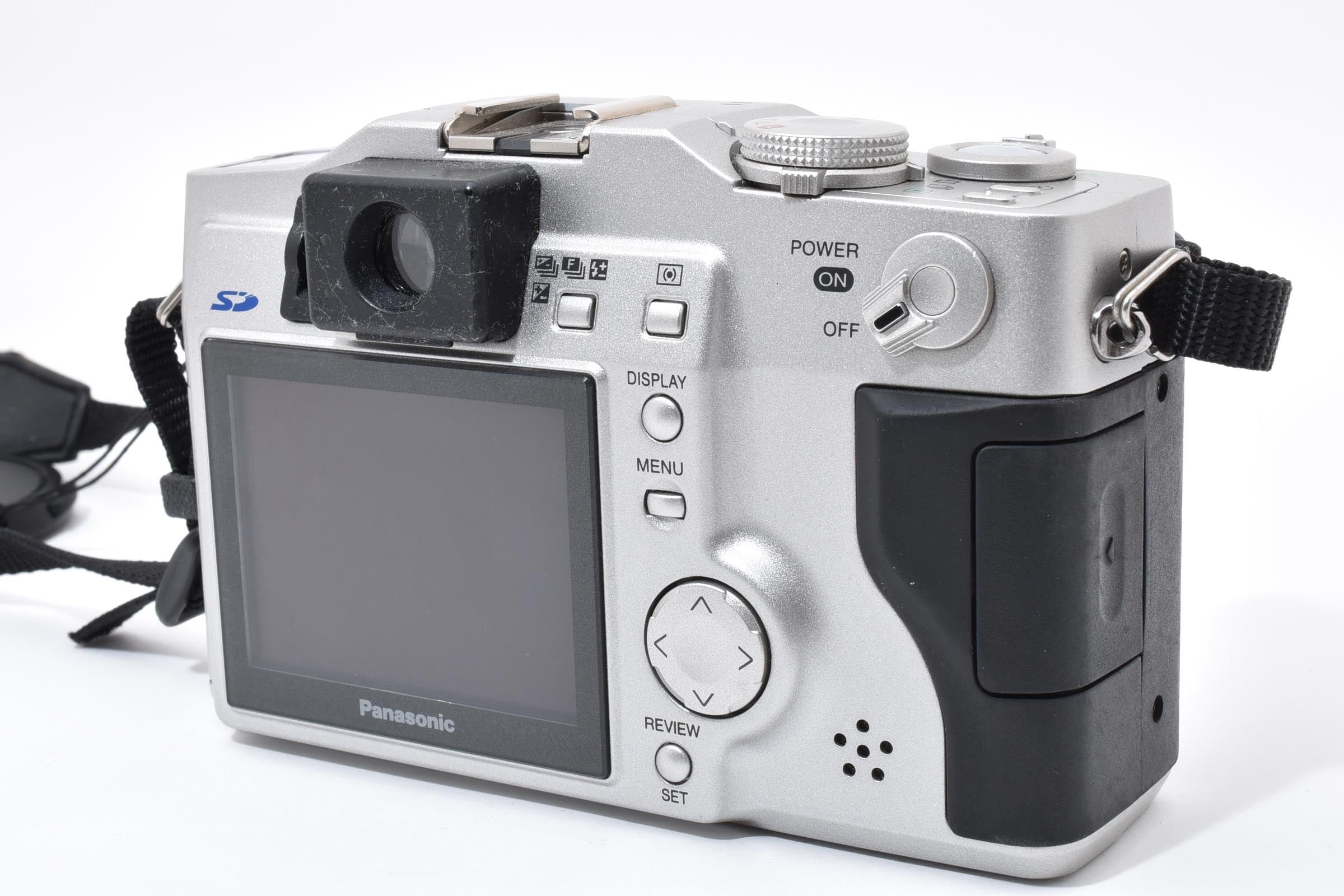 ★美品★ パナソニック Panasonic DMC-LC5 シルバー デジタルカメラ 希少動作品 ★ #8335