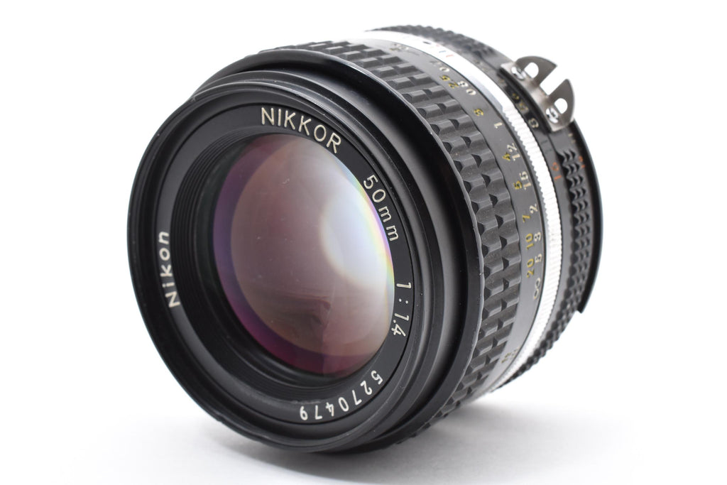 ★美品★ ニコン Nikon AI-S NIKKOR 50MM F1.4 明るい単焦点レンズ オールドレンズ MF 標準レンズ ★ #8515
