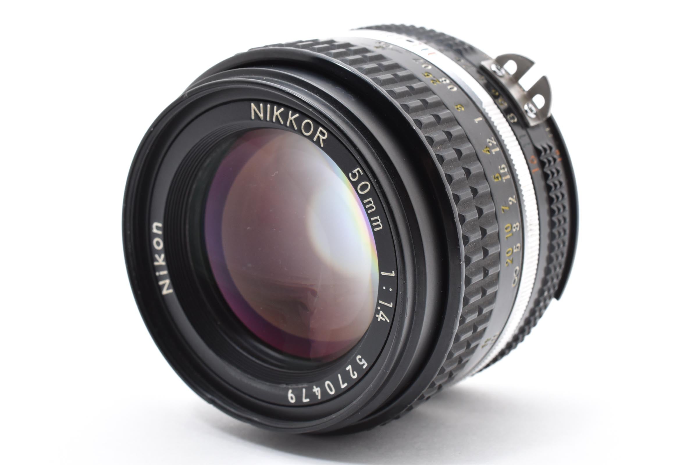 ★美品★ ニコン Nikon AI-S NIKKOR 50MM F1.4 明るい単焦点レンズ オールドレンズ MF 標準レンズ ★ #8515