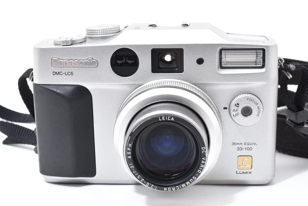 ★美品★ パナソニック Panasonic DMC-LC5 シルバー デジタルカメラ 希少動作品 ★ #8335