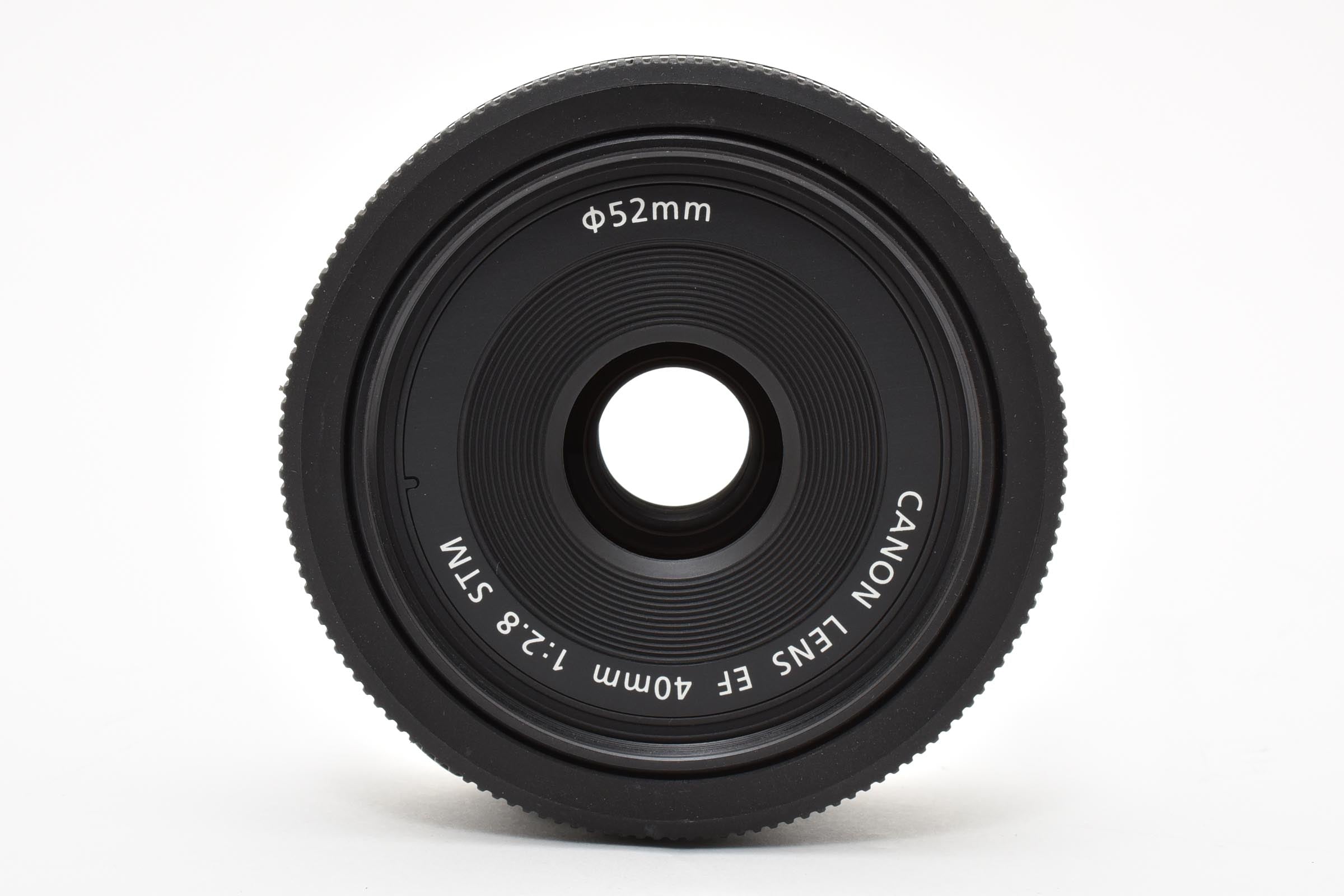 ★良品★ キャノン CANON EF40MM F2.8 STM 極薄 単焦点レンズ ★ #8595