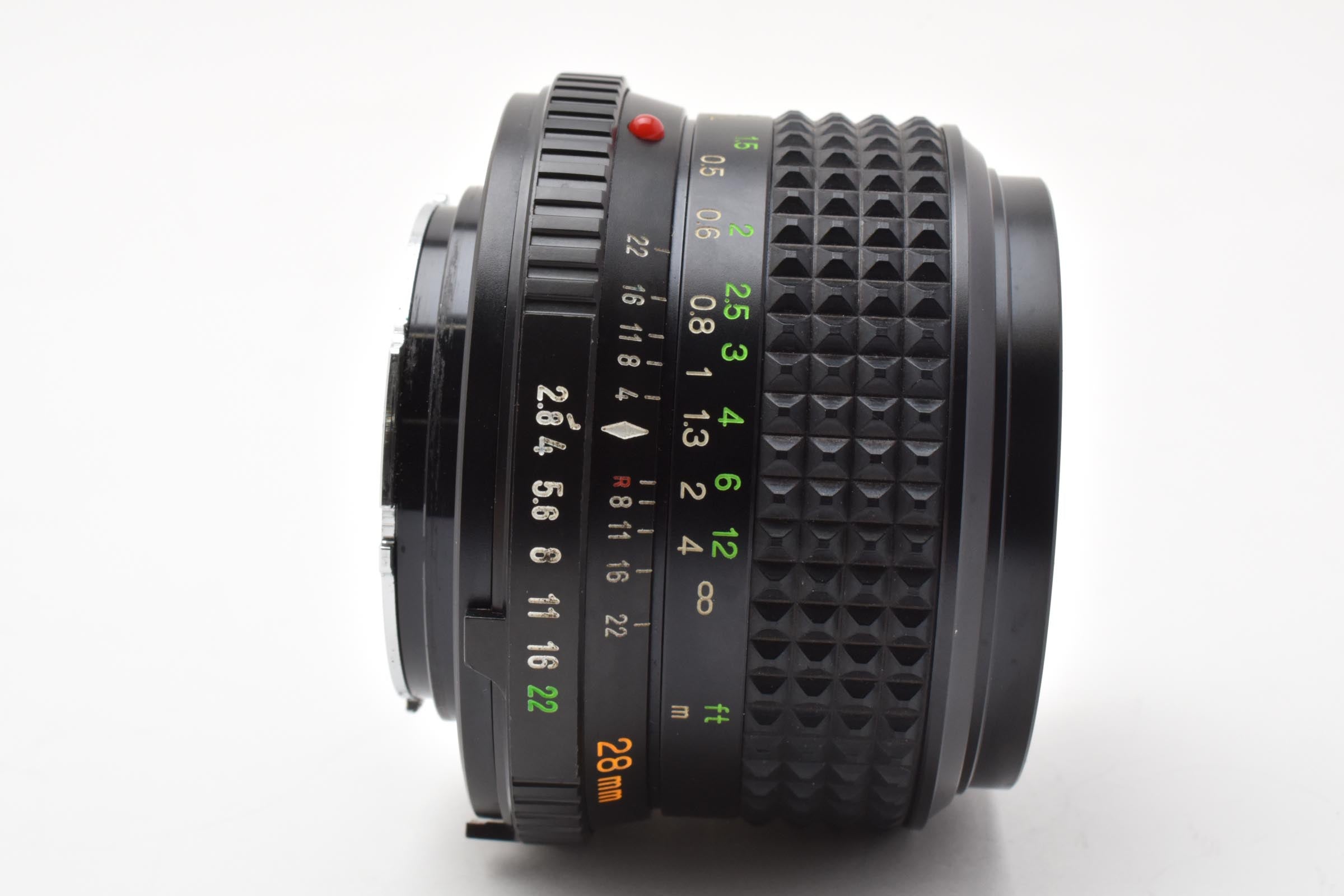 ★美品★ ミノルタ MINOLTA MD W.ROKKOR 28MM F2.8 カメラレンズ ★ #8259