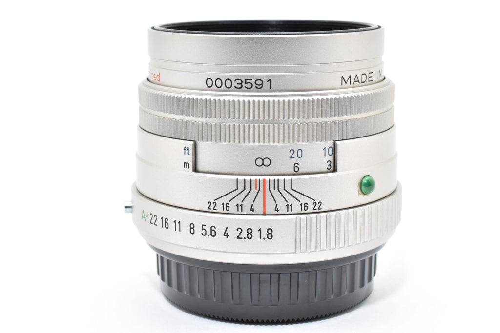 ★美品★ ペンタックス PENTAX FA77MM F1.8 LIMITED シルバー 希少な日本製 MADE IN JAPAN 交換レンズ ★ L42#7401