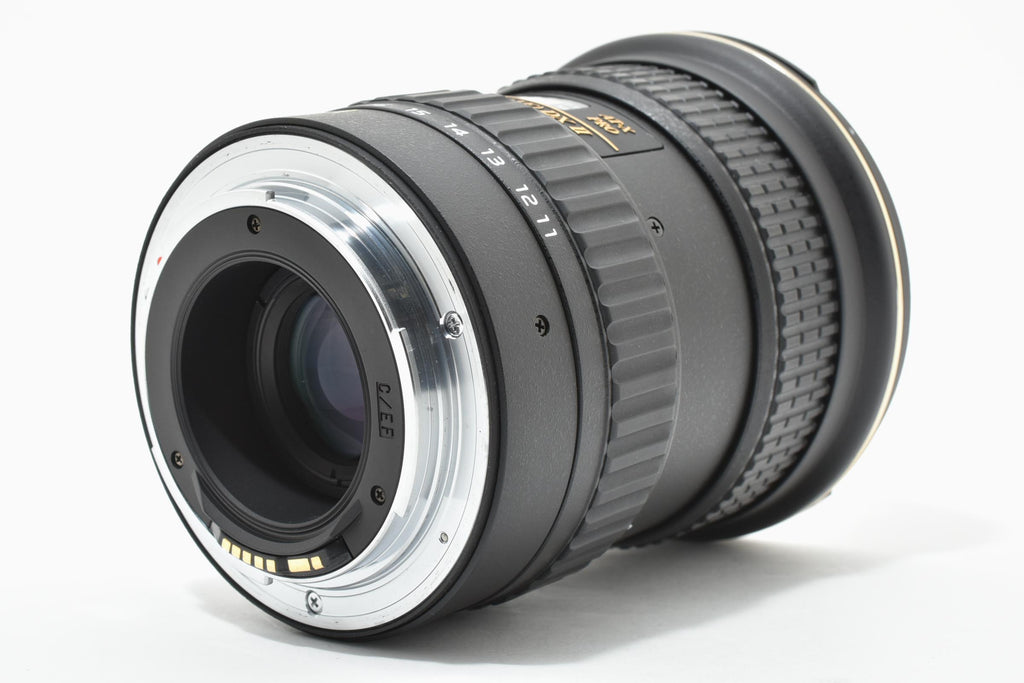 ★美品★ トキナ Tokina 11-16MM F2.8 (IF) AT-X 116 PRO DX II キャノン ブラック 超広角ズームレンズ ★ L15#7983