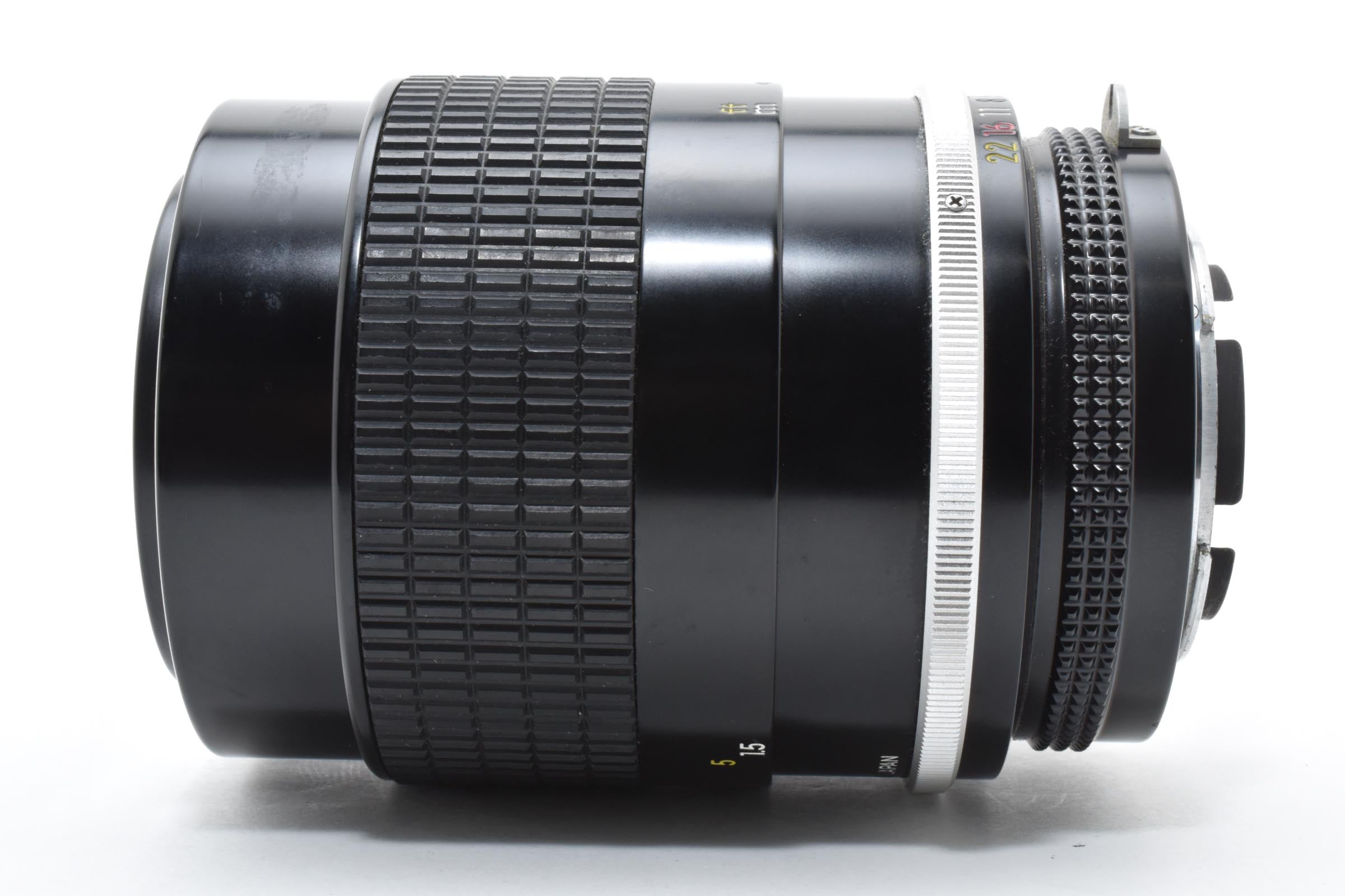 ★美品★ ニコン NIKON NEW NIKKOR 135MM F2.8 非AI ブラック 単焦点 中望遠レンズ ★ L22#7810