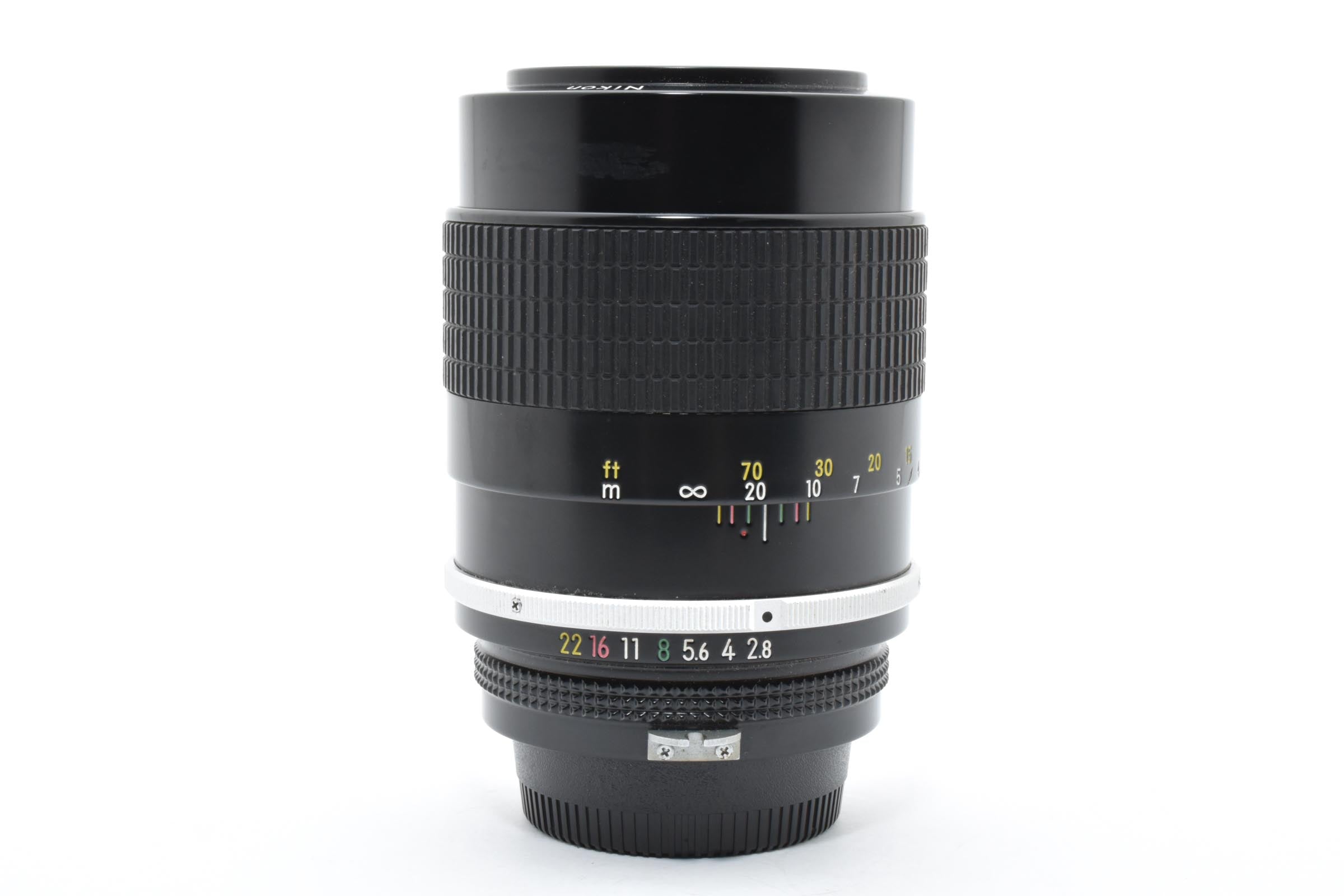 ★美品★ ニコン NIKON NEW NIKKOR 135MM F2.8 非AI ブラック 単焦点 中望遠レンズ ★ L22#7810