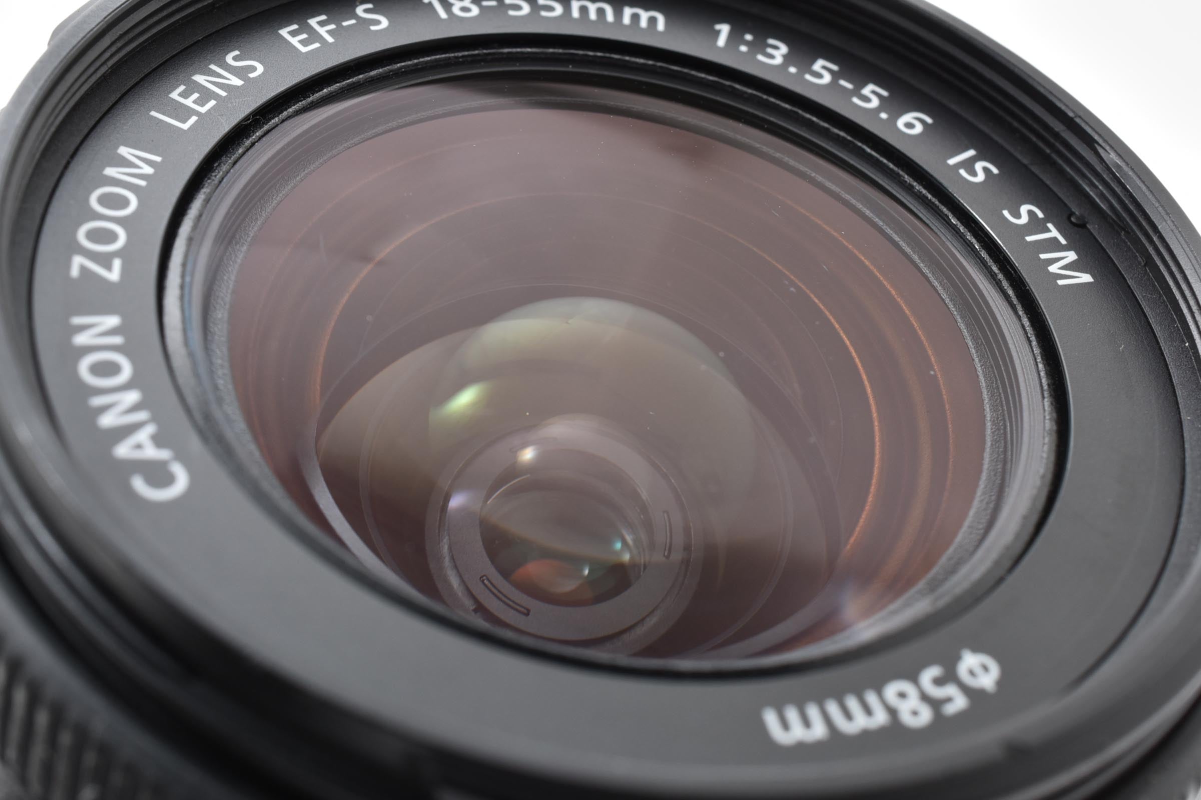 ★良品★ キャノン CANON EOS KISS X7 ボディ EF-S 18-55mm F3.5-5.6 IS STM デジタル一眼レフ ★ #8414