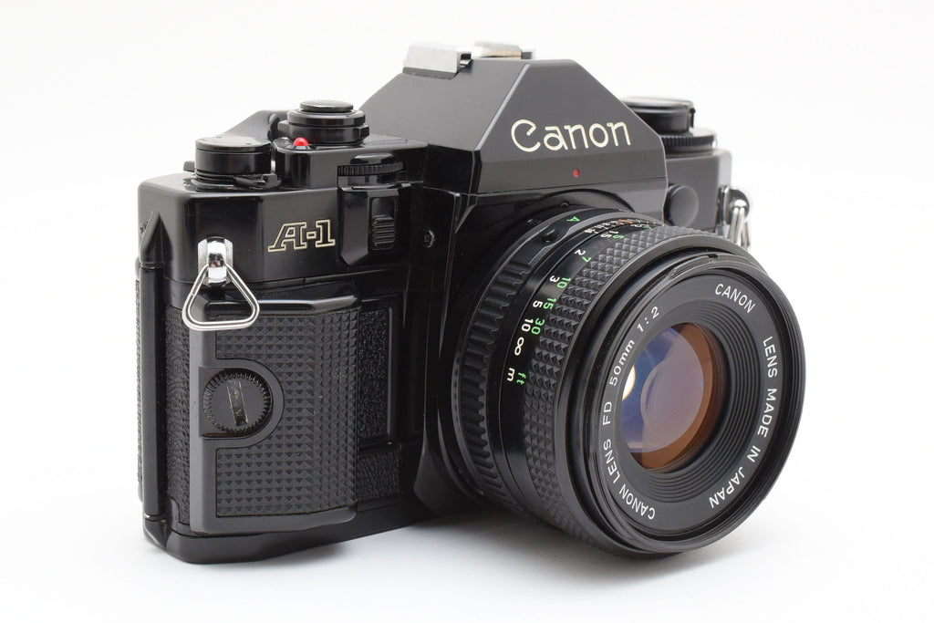 ★良品★ キャノン CANON A-1 ボディ NEW FD 50mm F2 レンズセットフィルムカメラ ★ L44#7267