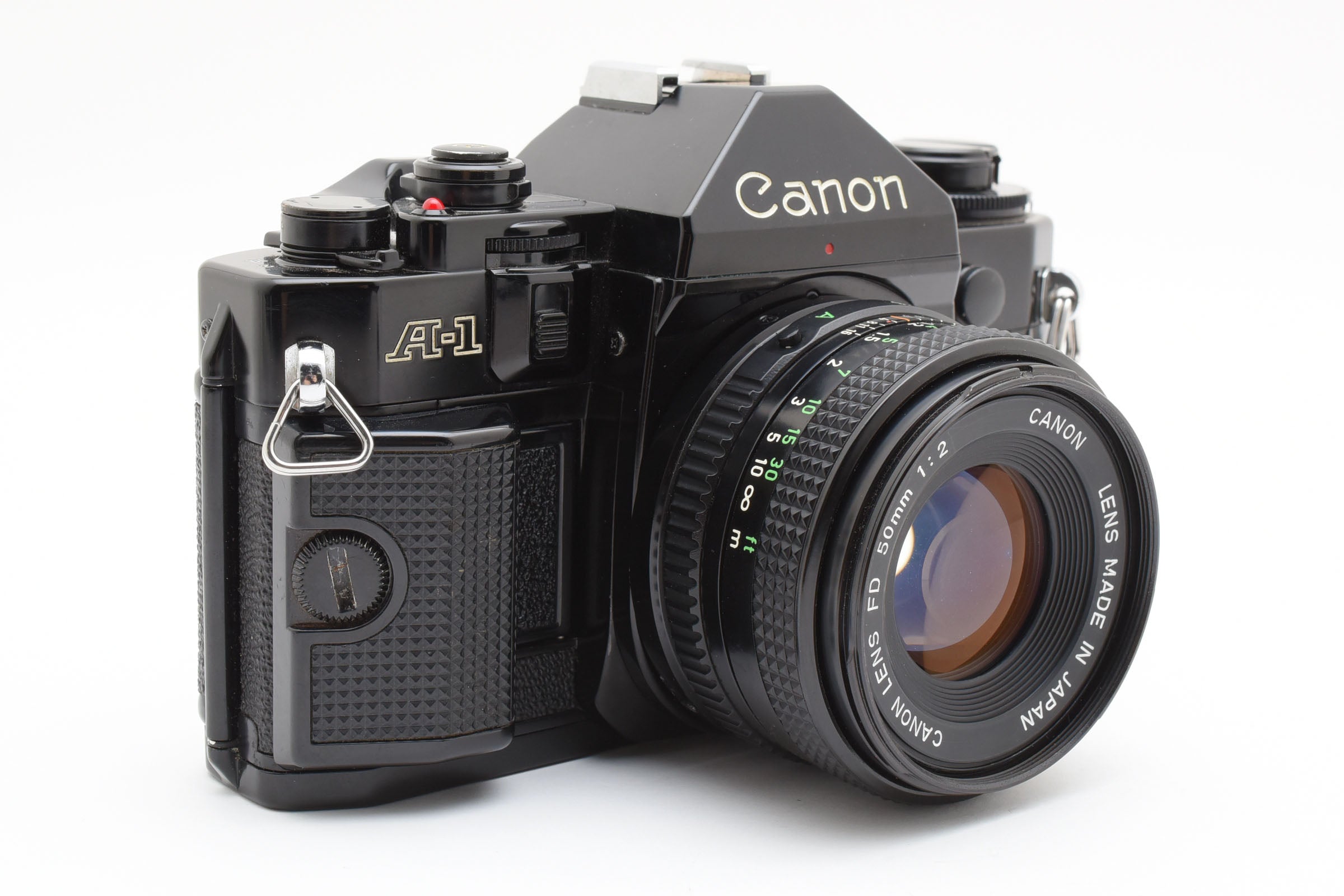 ★良品★ キャノン CANON A-1 ボディ NEW FD 50mm F2 レンズセットフィルムカメラ ★ L44#7267