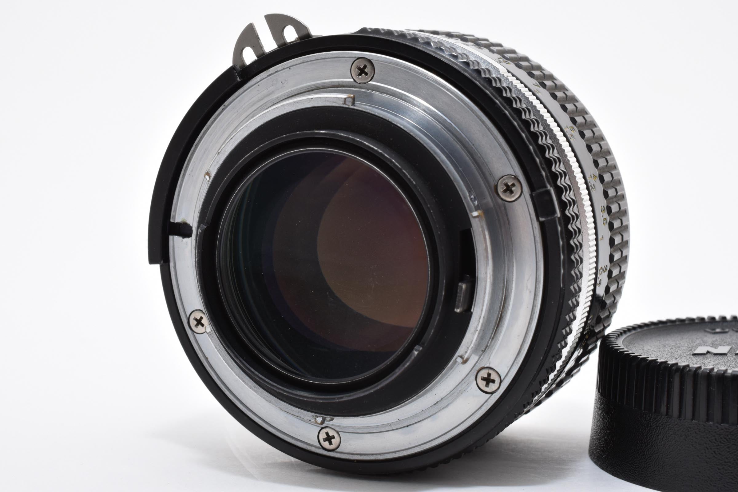 ★美品★ ニコン NIKON NEW NIKKOR 50MM F1.4 AI改 ブラック 単焦点レンズ ★ L44#8029