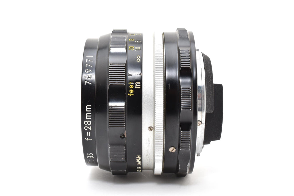 ★整備済み美品★  ニコン Nikon AUTO NIKKOR 28MM F3.5 非AI 単焦点レンズ ★ L24#8210
