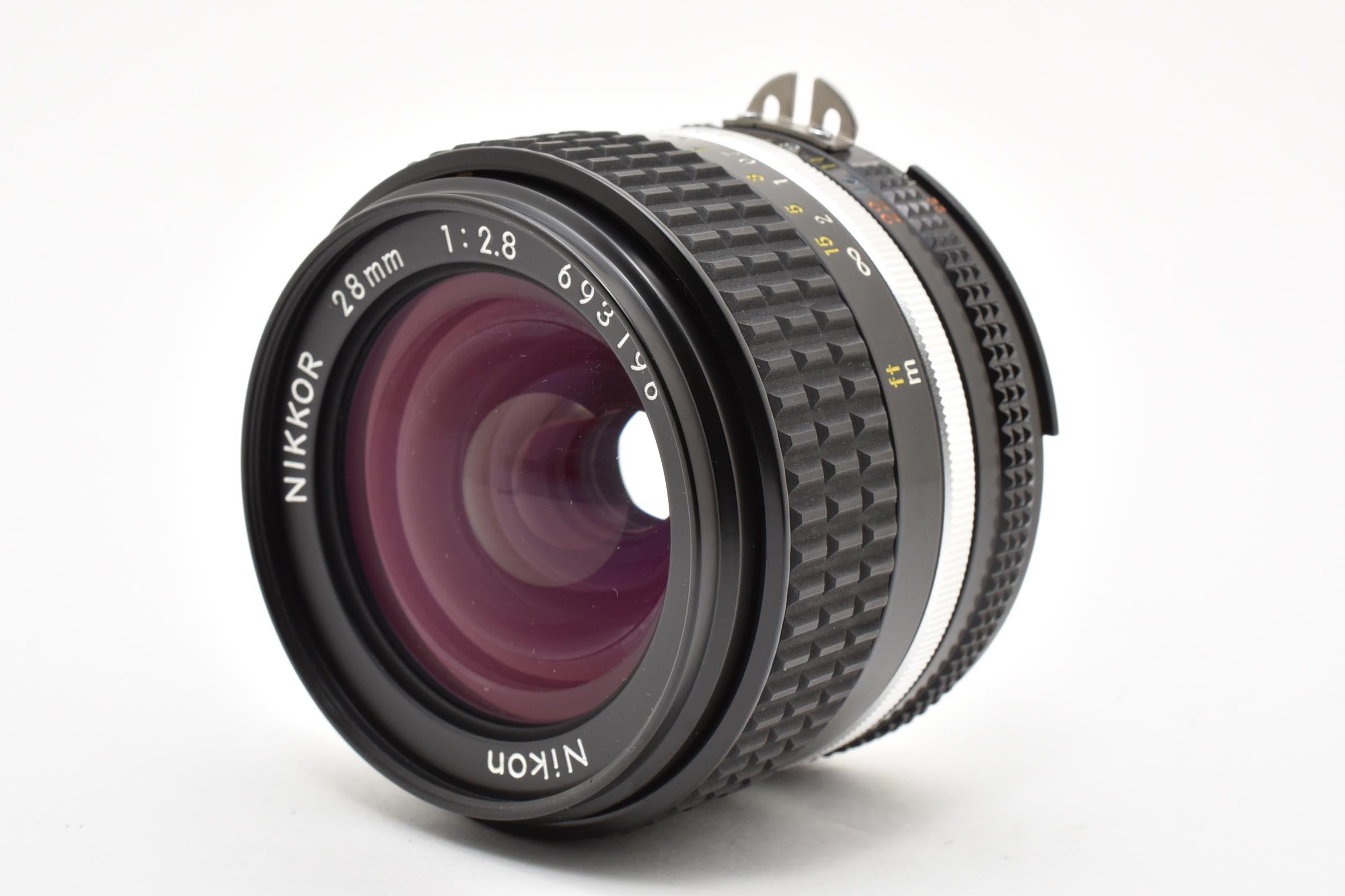 ★美品★ ニコン Nikon AI-S NIKKOR 28mm F2.8 単焦点レンズ ★ #8617