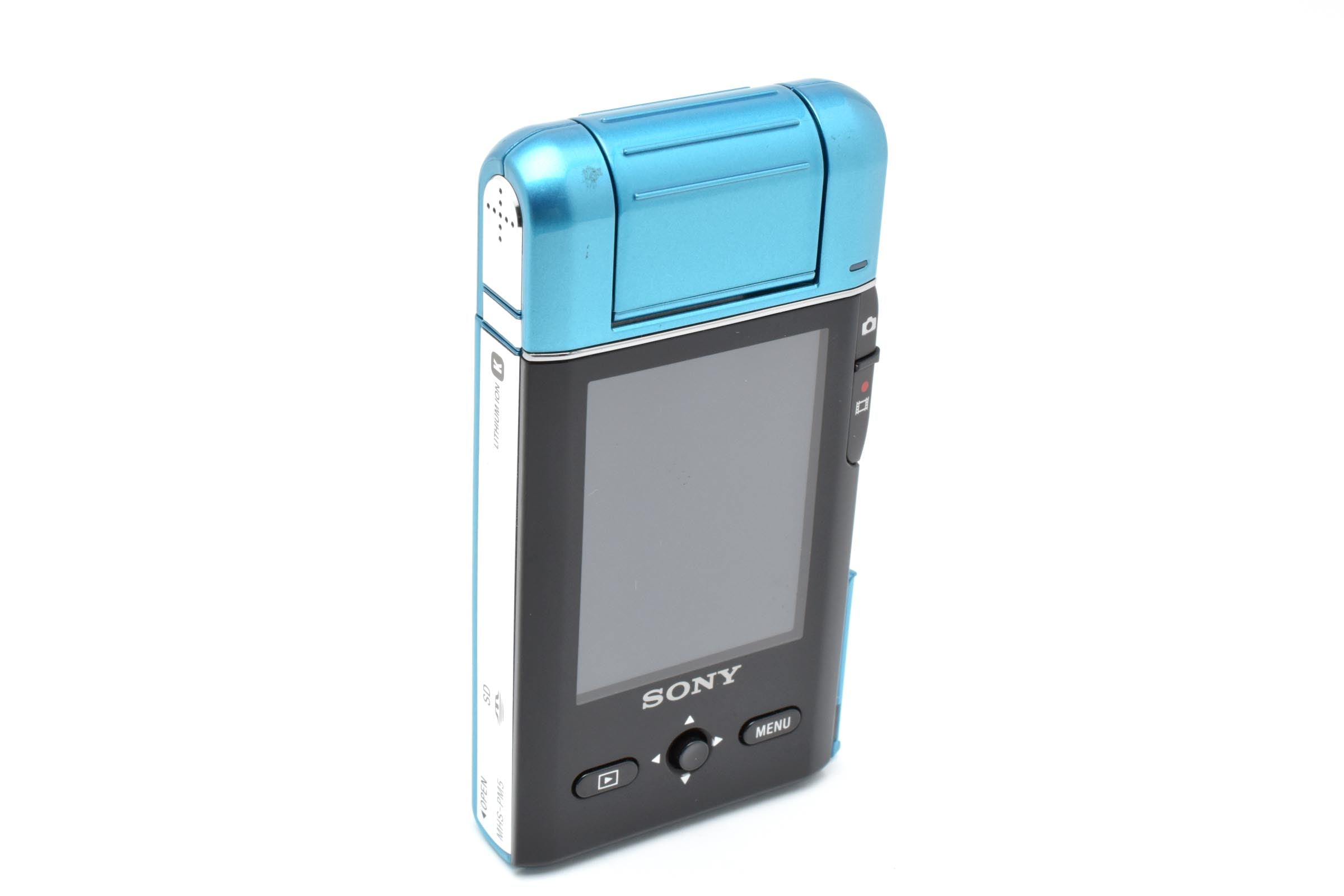 ★良品★ ソニー SONY MHS-PM5K ブルー デジタルムービーカメラ ★ L44#7670