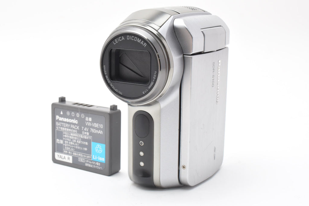 ★良品★ パナソニック Panasonic SDR-S100-S デジタルビデオカメラ ★ #8460