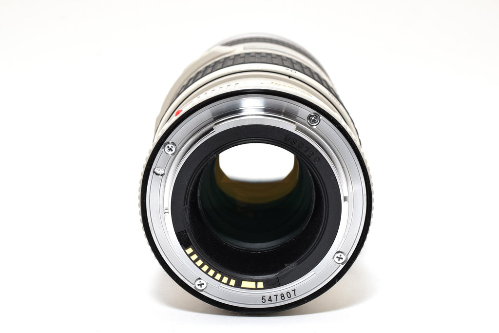 ★良品★ キヤノン Canon EF70-200MM F4L IS USM 望遠ズームレンズ ホワイト ★ L46#7917
