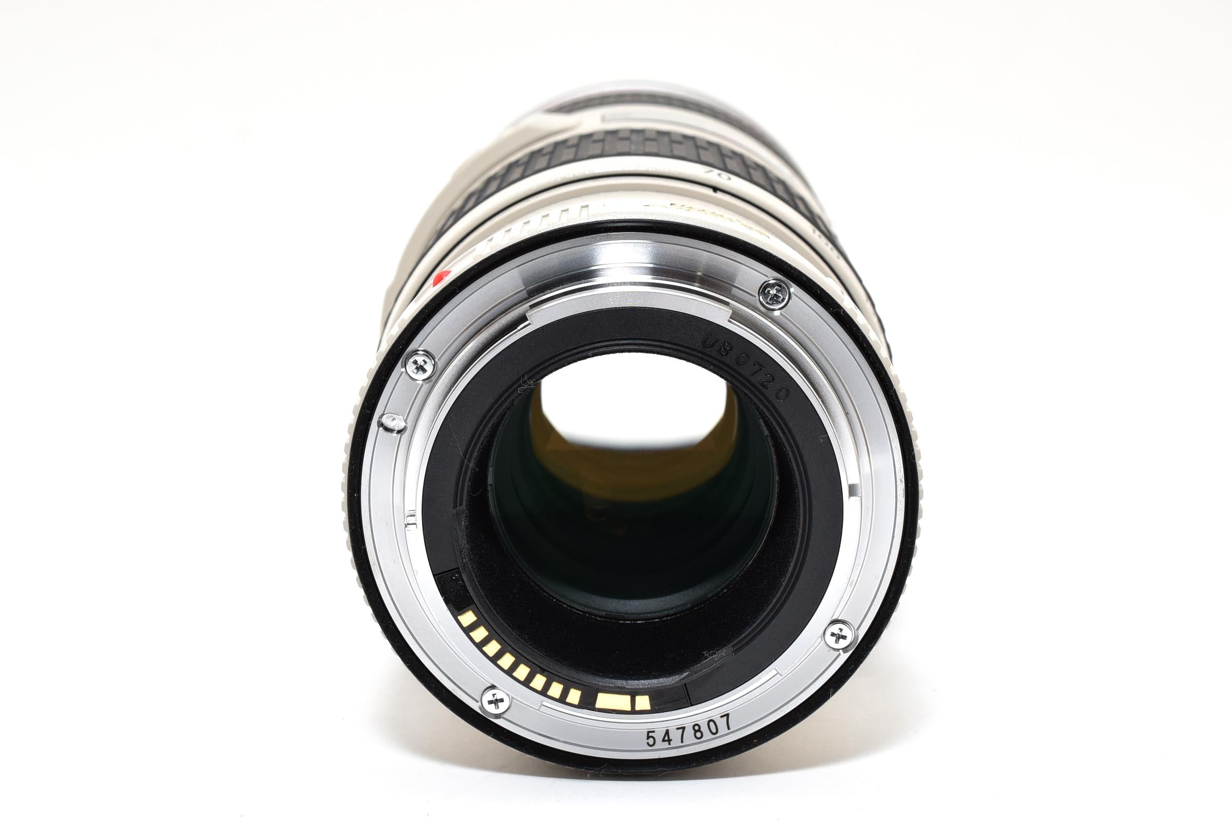 ★良品★ キヤノン Canon EF70-200MM F4L IS USM 望遠ズームレンズ ホワイト ★ L46#7917