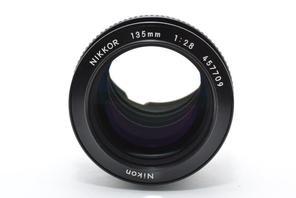 ★美品★ ニコン NIKON NEW NIKKOR 135MM F2.8 非AI ブラック 単焦点 中望遠レンズ ★ L22#7810
