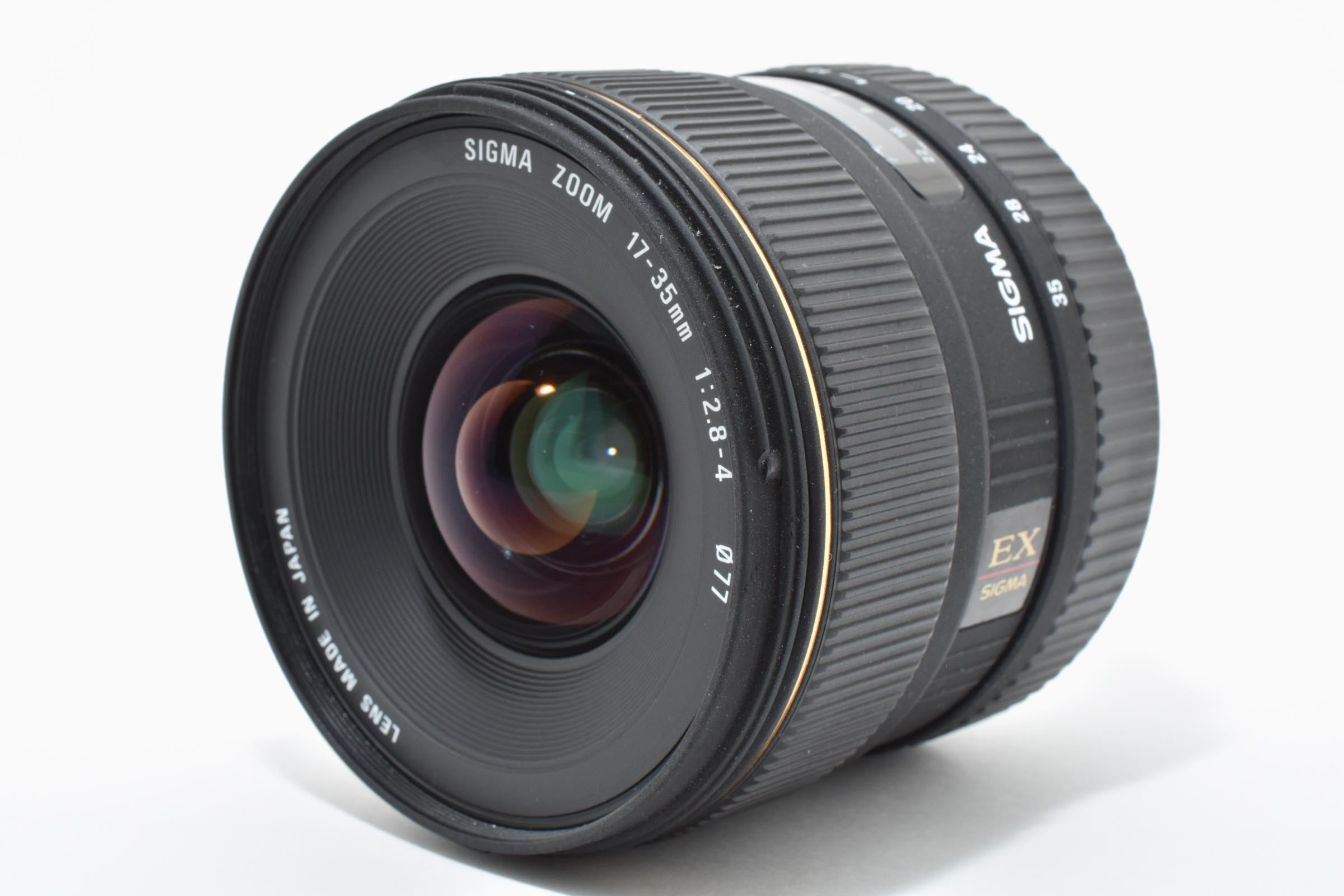 ★美品★ シグマ SIGMA AF 17-35MM F2.8-4 NIKON ブラック 超広角ズームレンズ ニコン用 ★ L77#7792