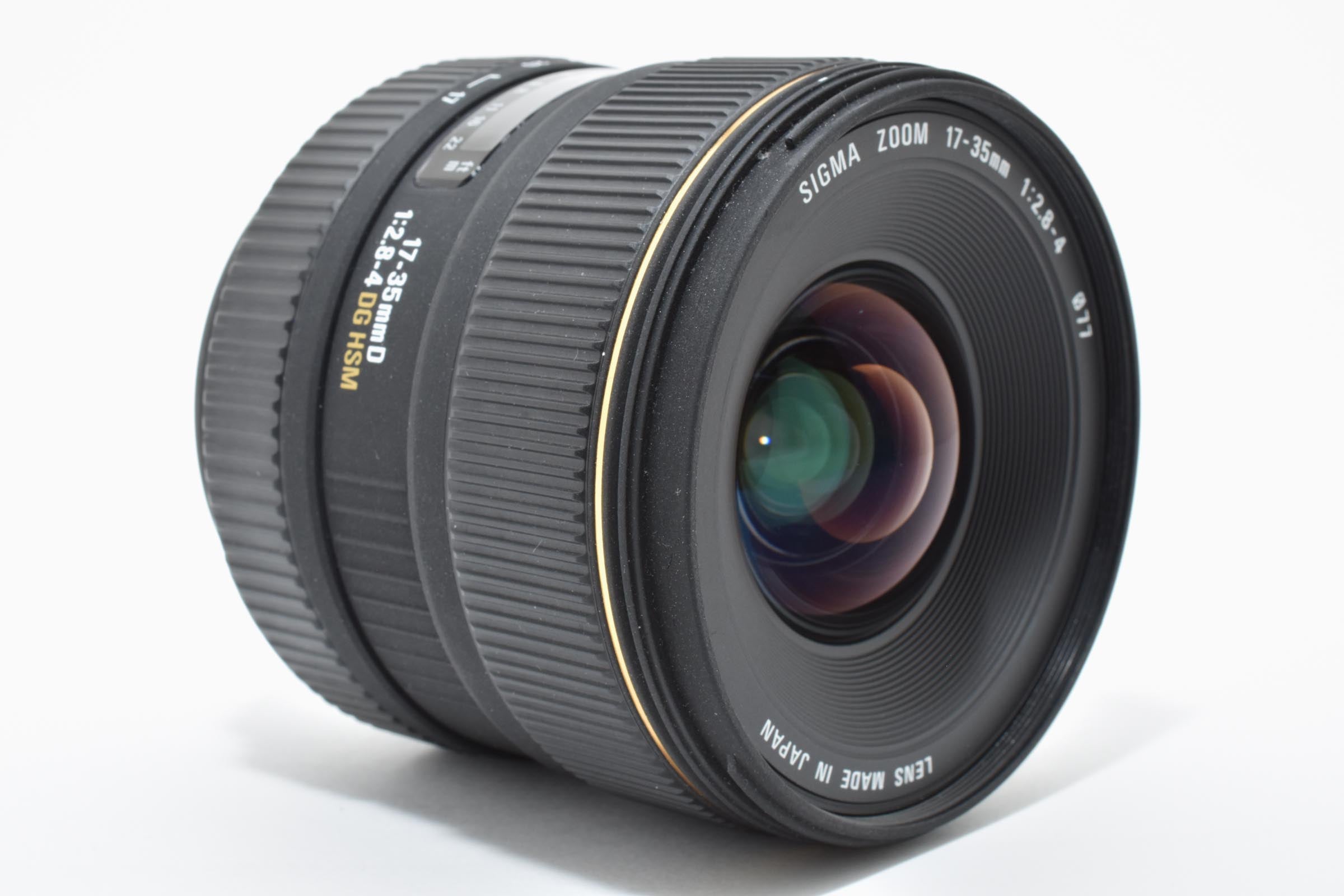 ★美品★ シグマ SIGMA AF 17-35MM F2.8-4 NIKON ブラック 超広角ズームレンズ ニコン用 ★ L77#7792
