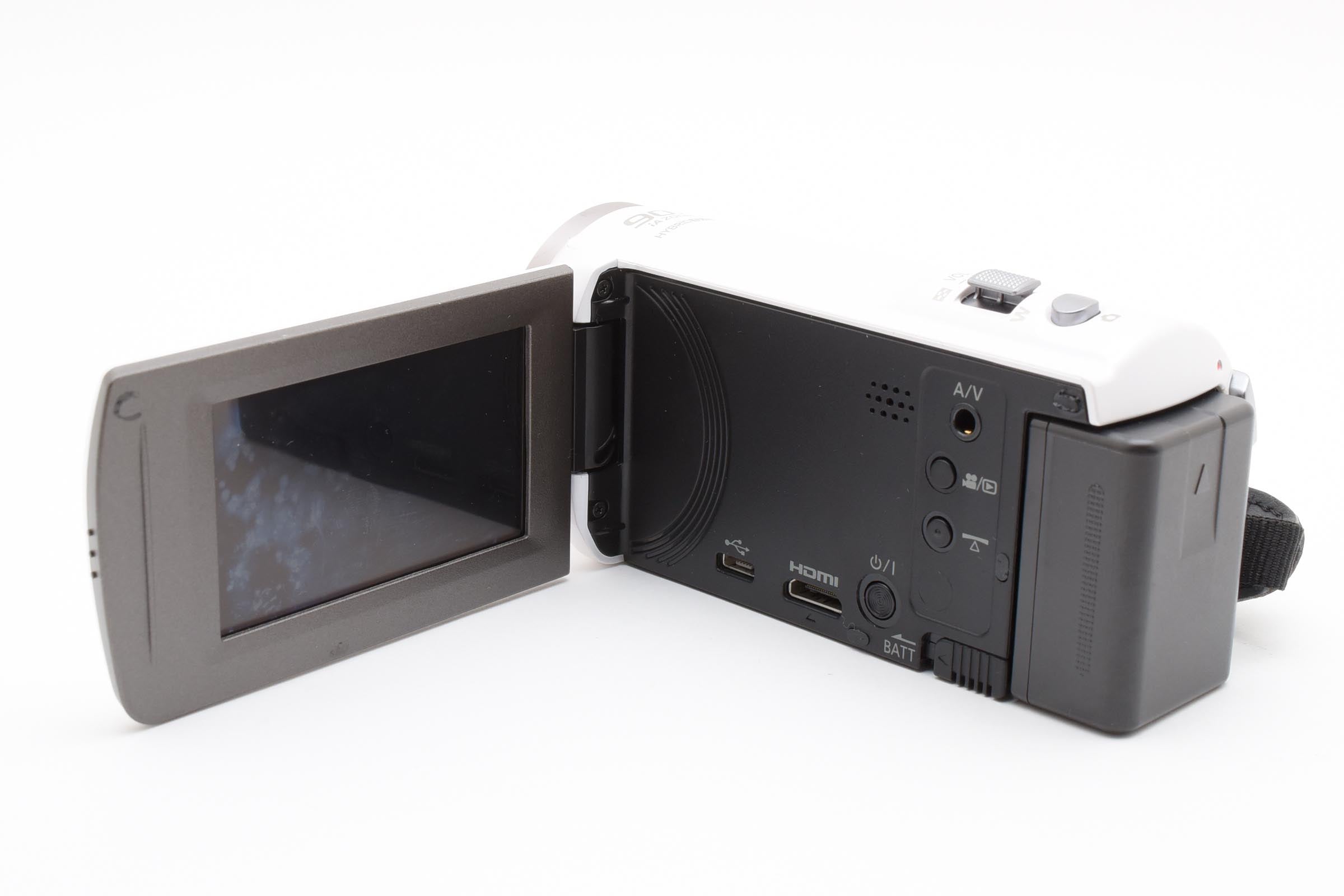 ★美品★ パナソニック Panasonic HC-V480M-W ホワイト ビデオカメラ ★ #8272