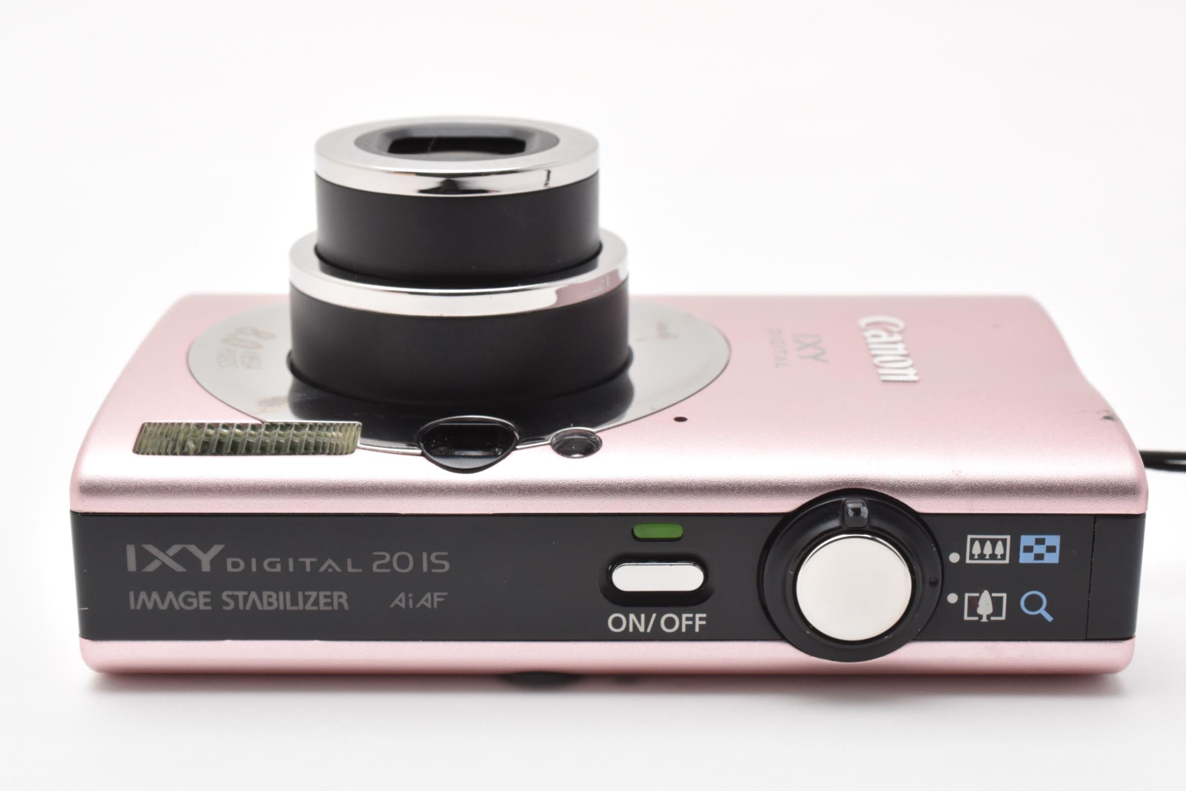 ★美品★ キヤノン CANON IXY DIGITAL 20IS ピンク デジタルカメラ ★ L16#8248