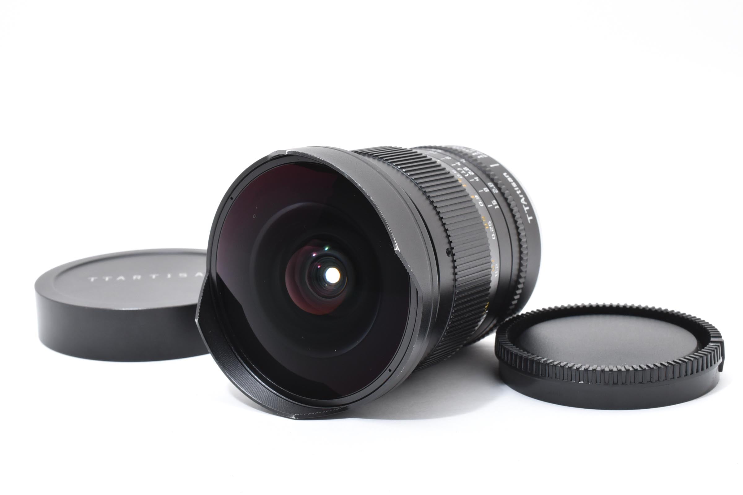 ★良品★ ティーティーアーティザン TTartisan TTARTISAN E 11MM F2.8 FISHEYE 交換レンズ ★ #8350