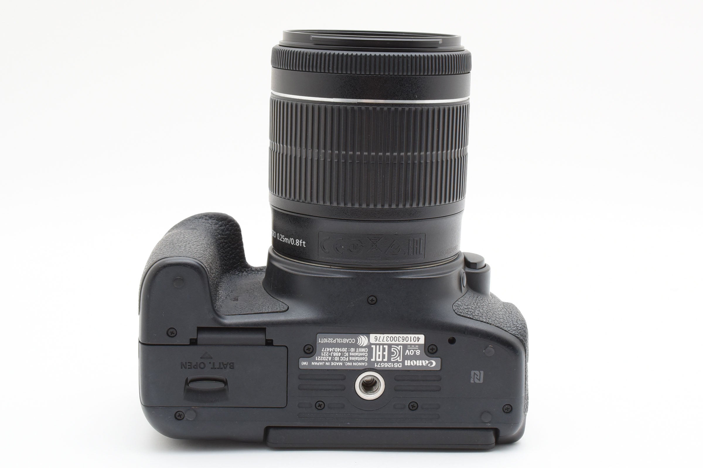 ★良品★ キヤノン Canon EOS KISS X8I EF-S18-55 IS STM レンズキット デジタル一眼レフ ブラック ★ L37#7605