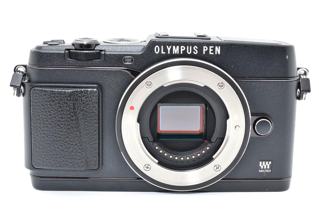 ★良品ショット数6516回★ オリンパス OLYMPUS PEN E-P5 ボディ ブラック ミラーレス一眼カメラ ★ L21#7920