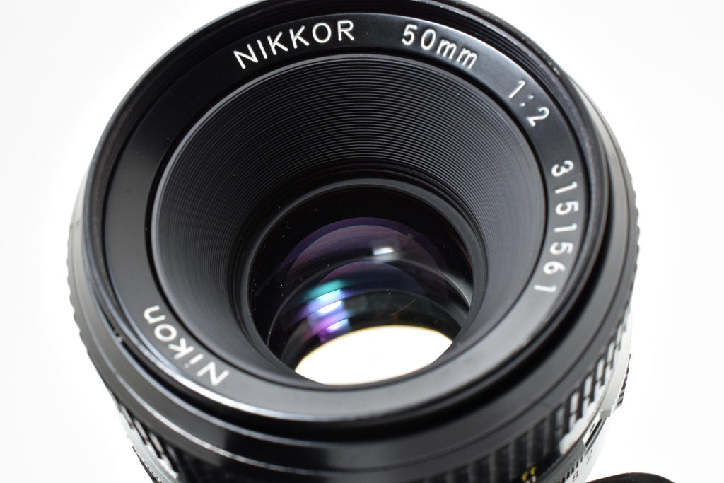 ★美品★ ニコン Nikon NEW NIKKOR 50MM F2 単焦点レンズ ★ #8497