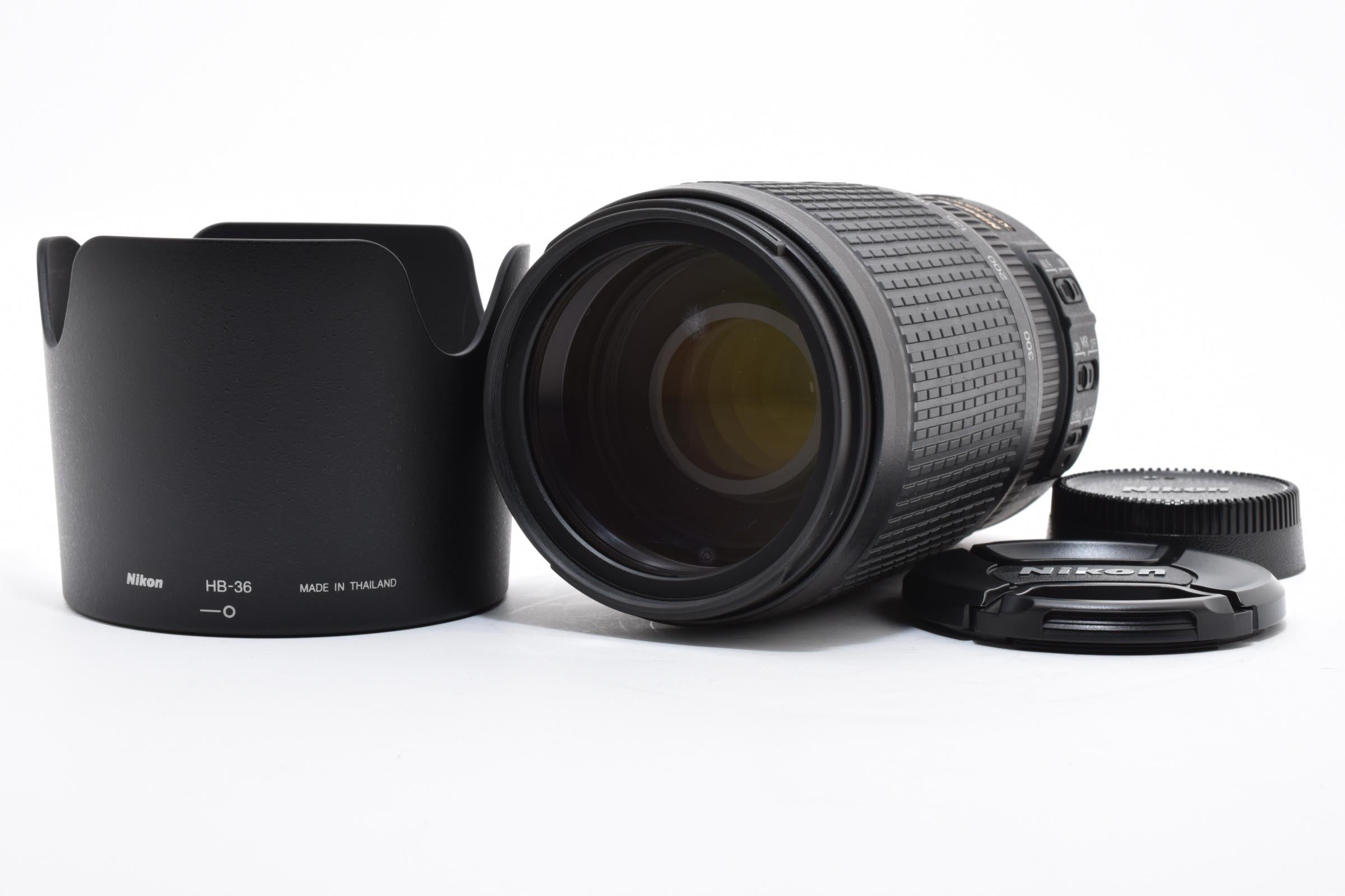 ★良品★ ニコン NIKON AF-S VR ZOOM 70-300MM F/4.5-5.6G ブラック 望遠ズームレンズ ★ L14#8018