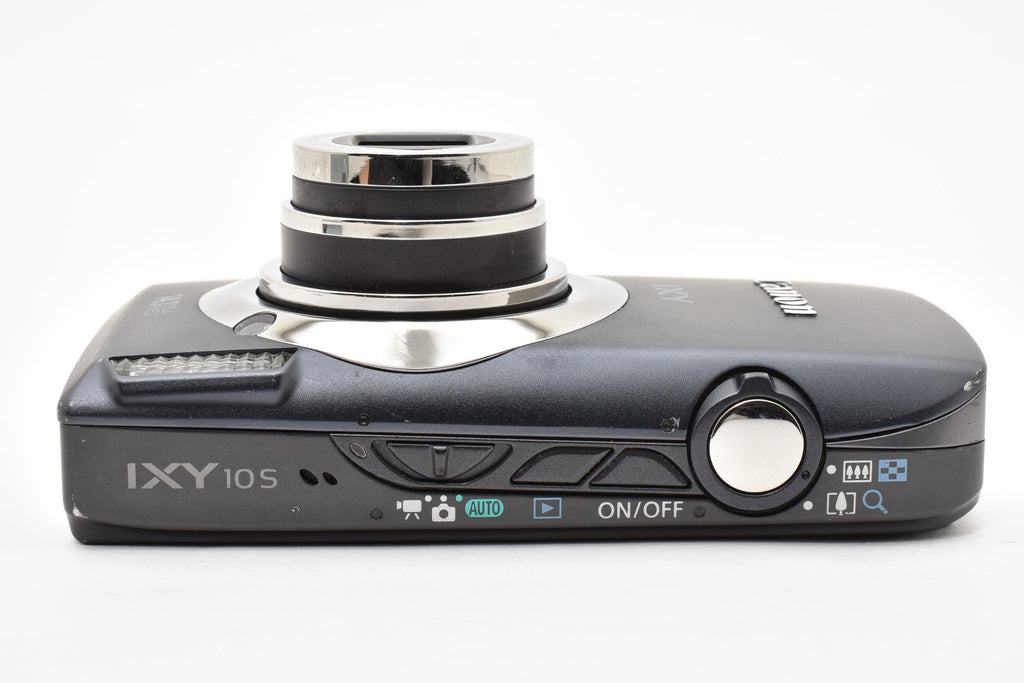 ★美品★ キャノン CANON IXY DIGITAL 10S ブラック デジタルカメラ ★ #8615