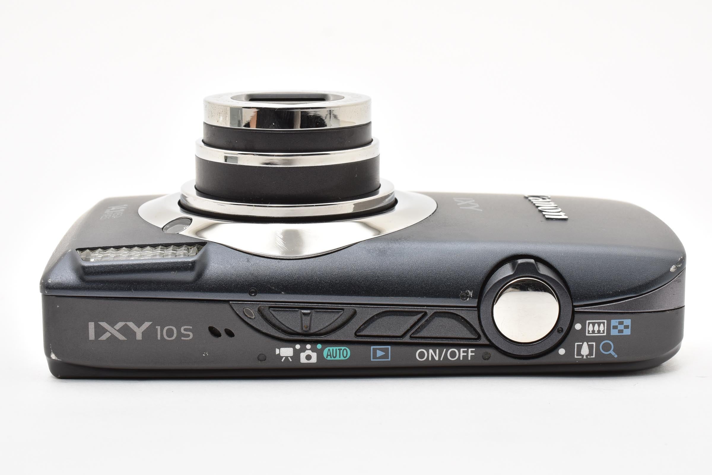 ★美品★ キャノン CANON IXY DIGITAL 10S ブラック デジタルカメラ ★ #8615