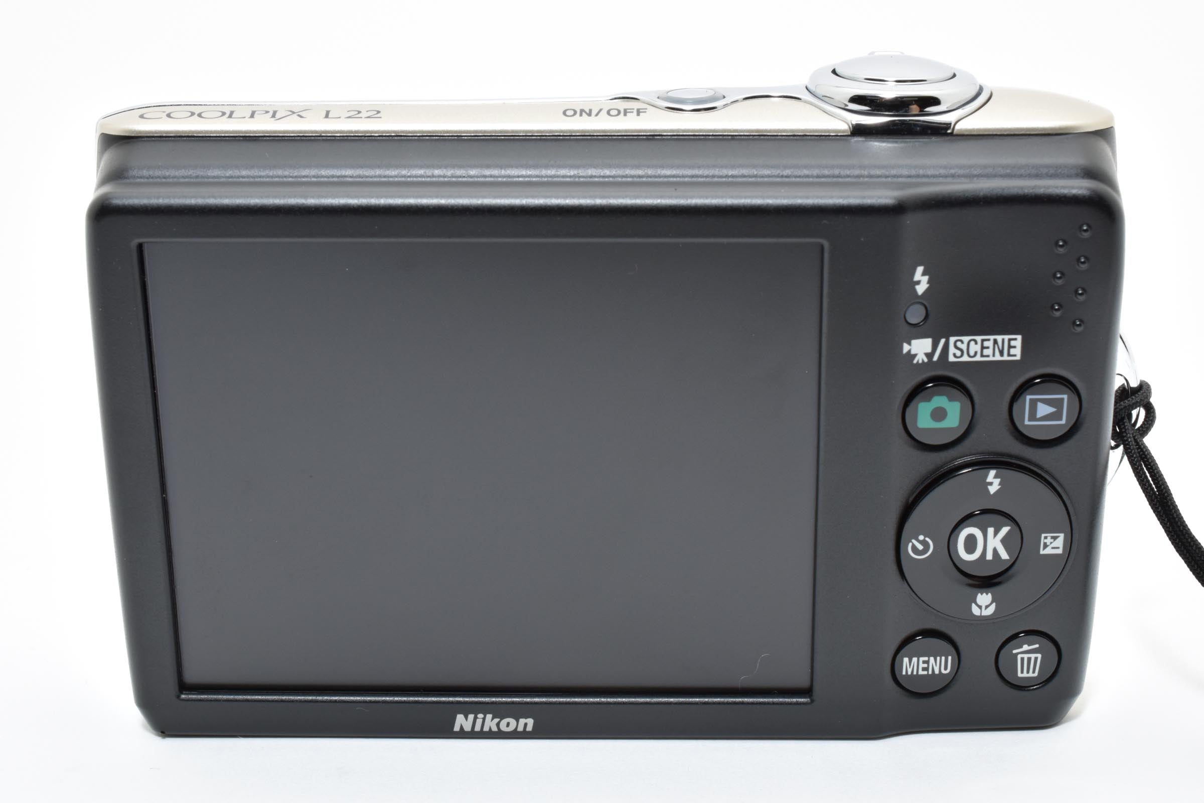 ★美品★ ニコン Nikon COOLPIX L22 コンパクトデジタルカメラ ★ #8485