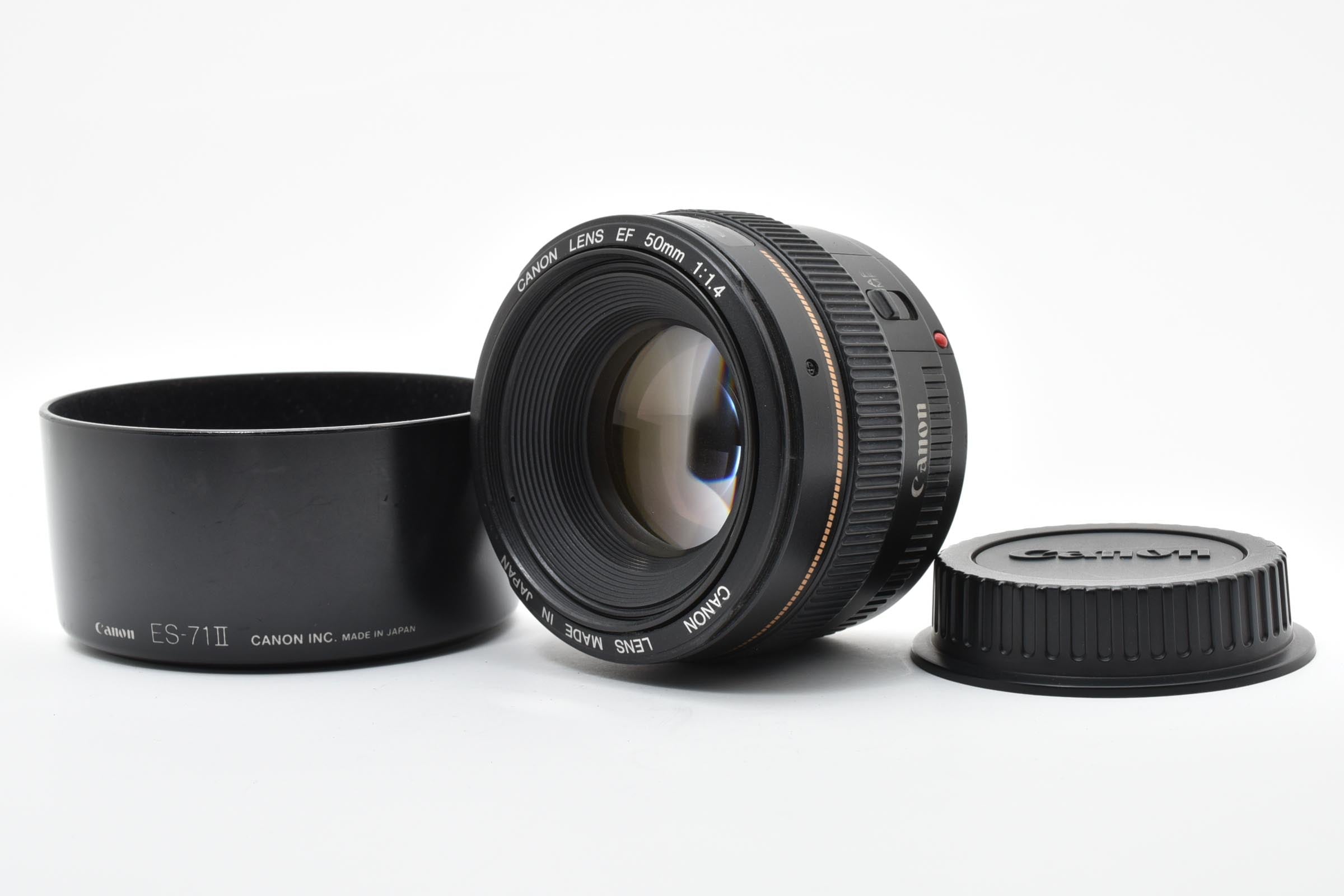 ★良品★ キヤノン CANON EF50MM F1.4 USM 単焦点レンズ ★ #8415