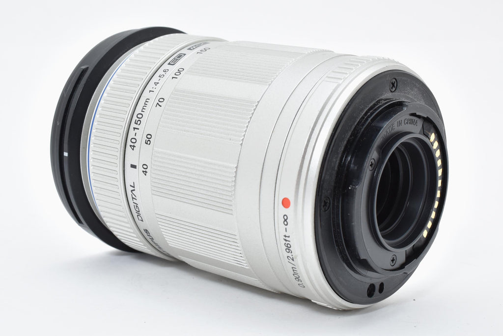 ★美品★ オリンパス OLYMPUS M.ZUIKO DIGITAL 40-150MM F4-5.6 ED MSC シルバー 望遠ズームレンズ ★ L27#7764