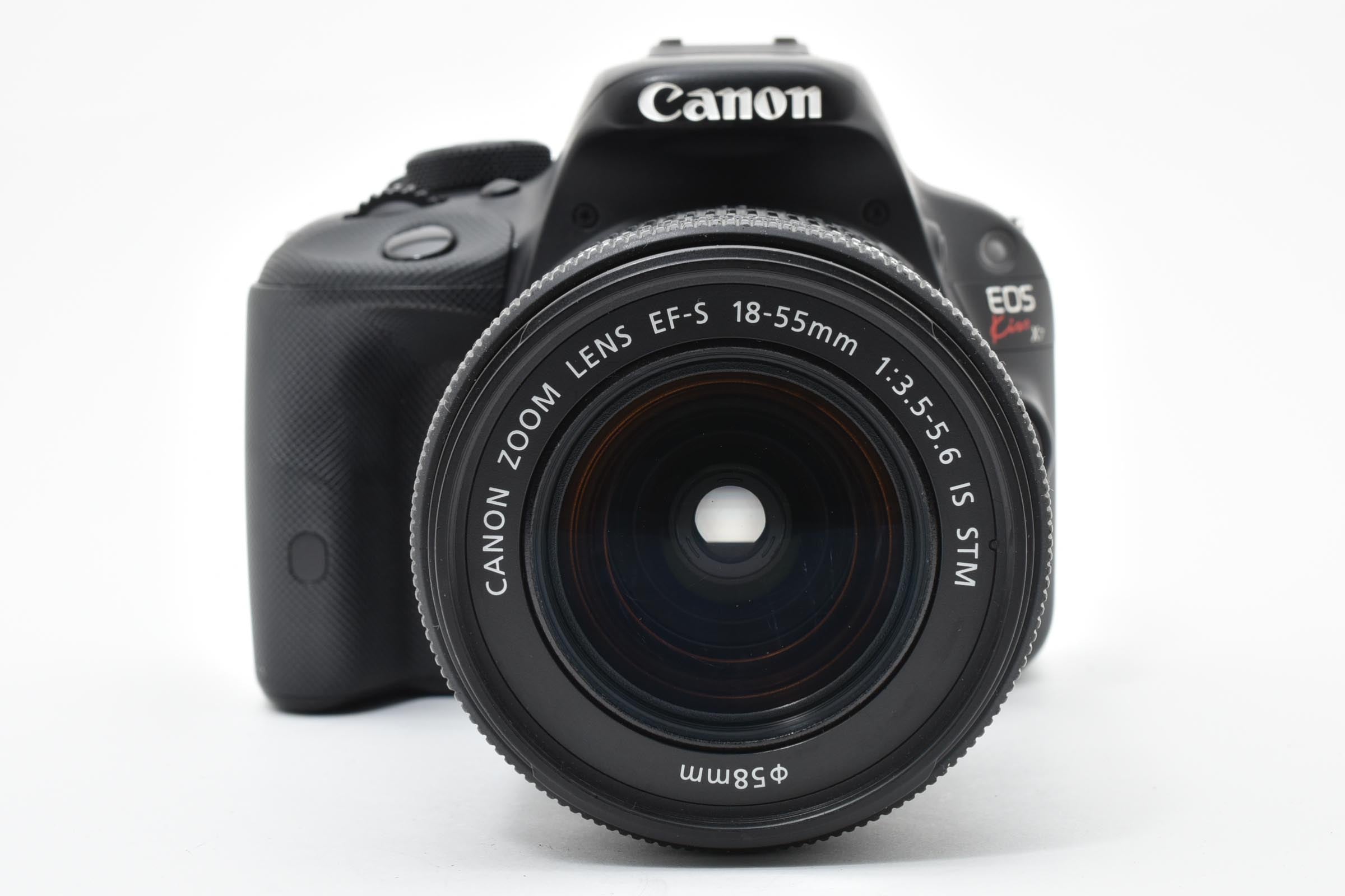 ★良品★ キャノン CANON EOS KISS X7 ボディ EF-S 18-55mm F3.5-5.6 IS STM デジタル一眼レフ ★ #8414