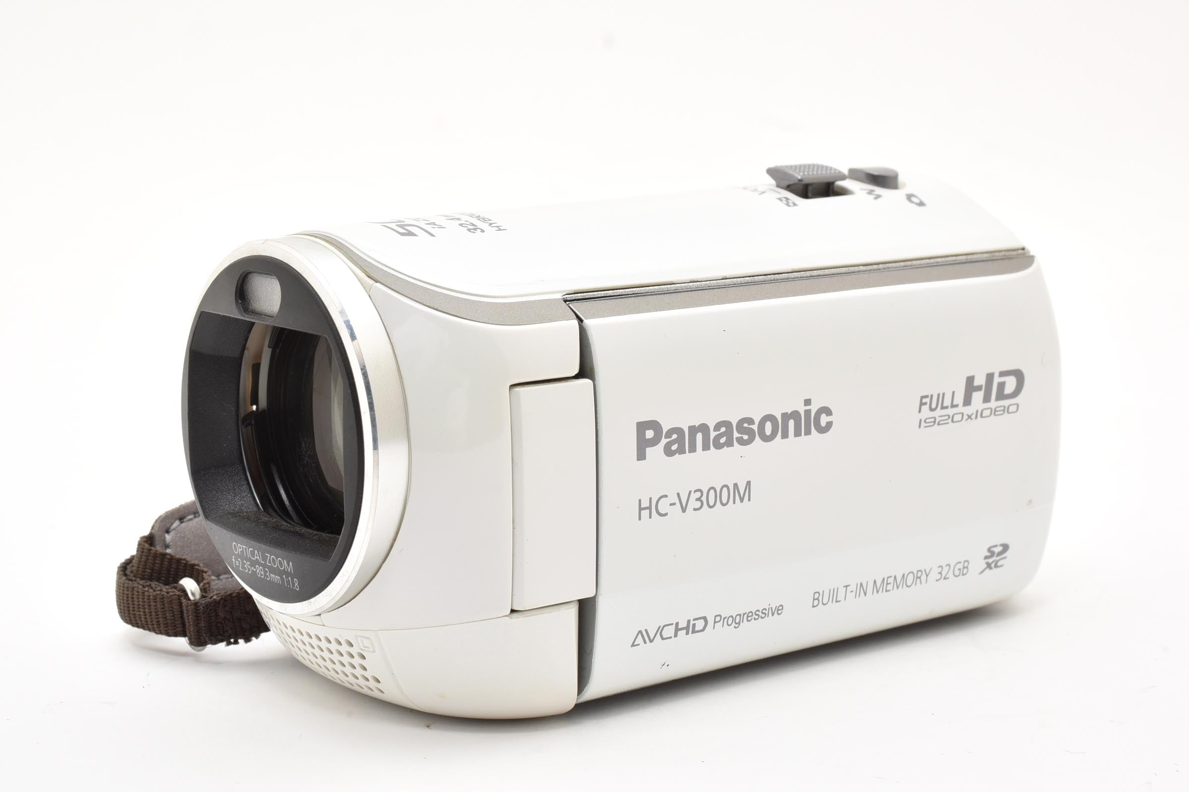 ★良品★ パナソニック Panasonic HC-V300M パールホワイト ビデオカメラ ★ L33#8192
