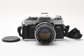 ★美品★ ミノルタ MINOLTA X-700 シルバー MPS MC ROKKOR-PF 58MM F1.4 一眼レフ フィルムカメラ ★ #8258