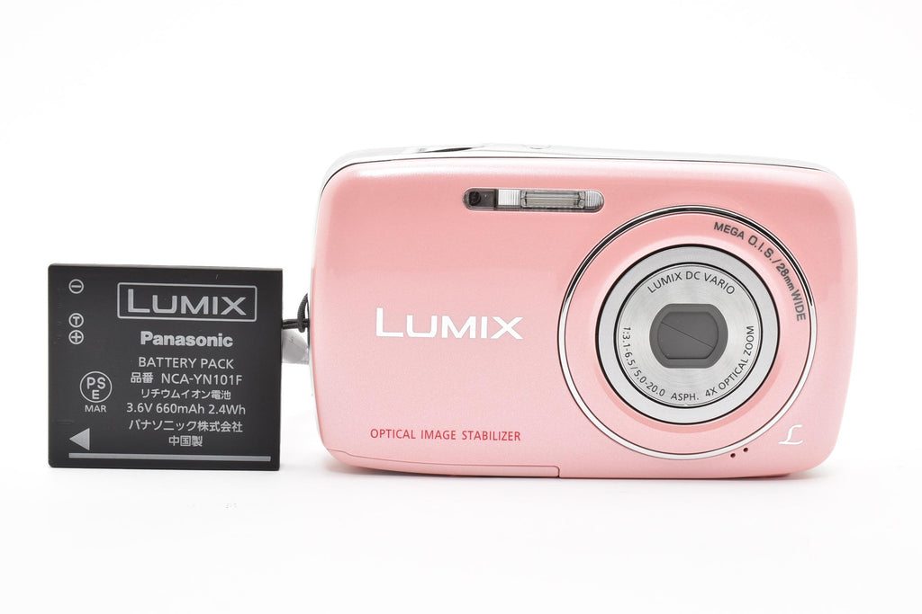 ★美品★ パナソニック Panasonic DMC-S1 ピンク デジタルカメラ ★ #8330