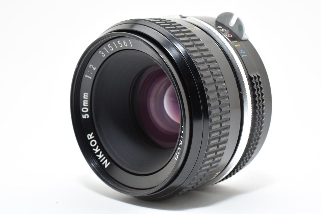 ★美品★ ニコン Nikon NEW NIKKOR 50MM F2 単焦点レンズ ★ #8497