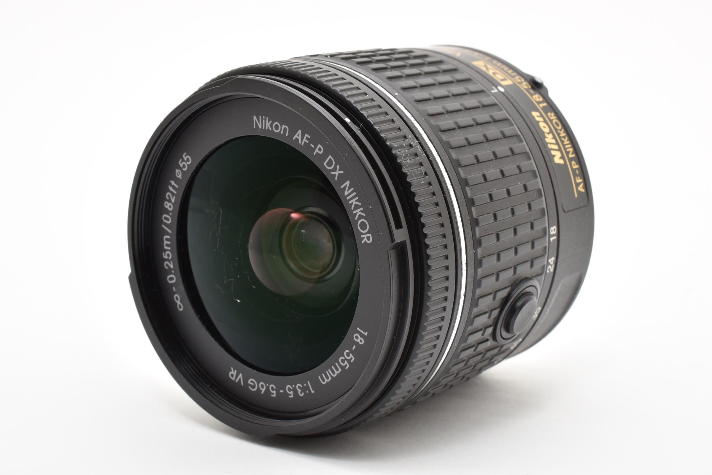 ★美品★ ニコン Nikon AF-P DX NIKKOR 18-55MM F3.5-5.6G VR 交換レンズ ★ #8560